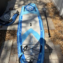 nautical inflatable paddle board