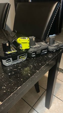 Ryobi ONE + battery bundle with fast charger