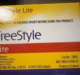 Freestyle test strips 100