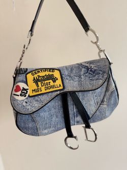 Dior Saddle Denim Miss Diorella