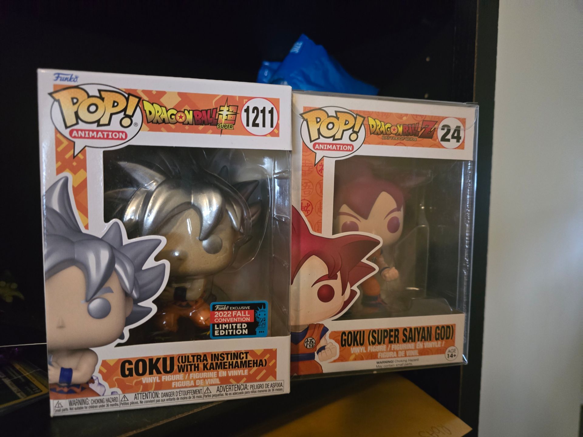 Goku Funkos (rare)