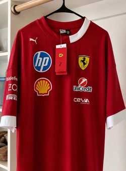 Puma Scuderia Ferrari F1 Team 2025 Oversize T-Shirt