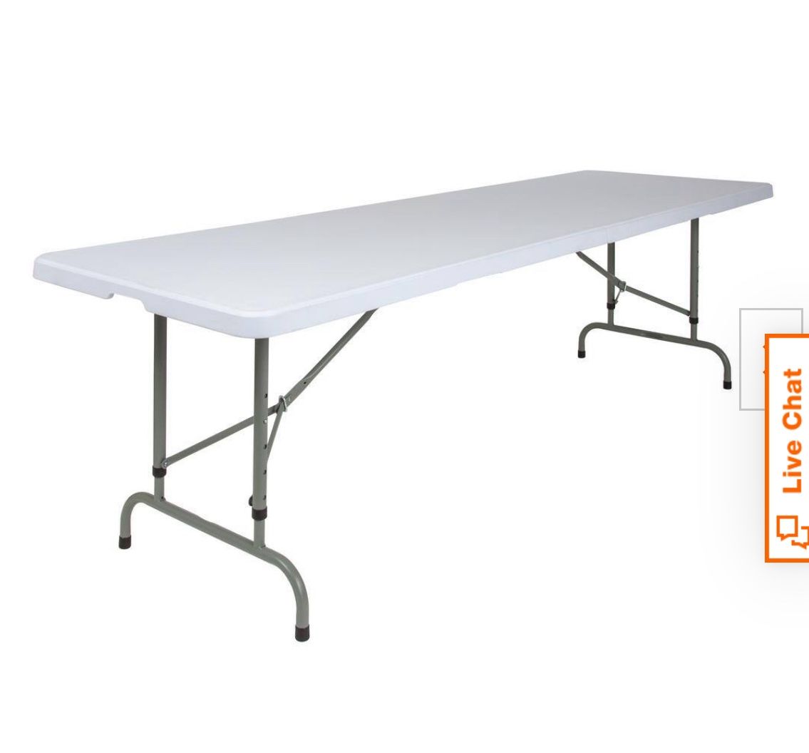 8’ Folding Table