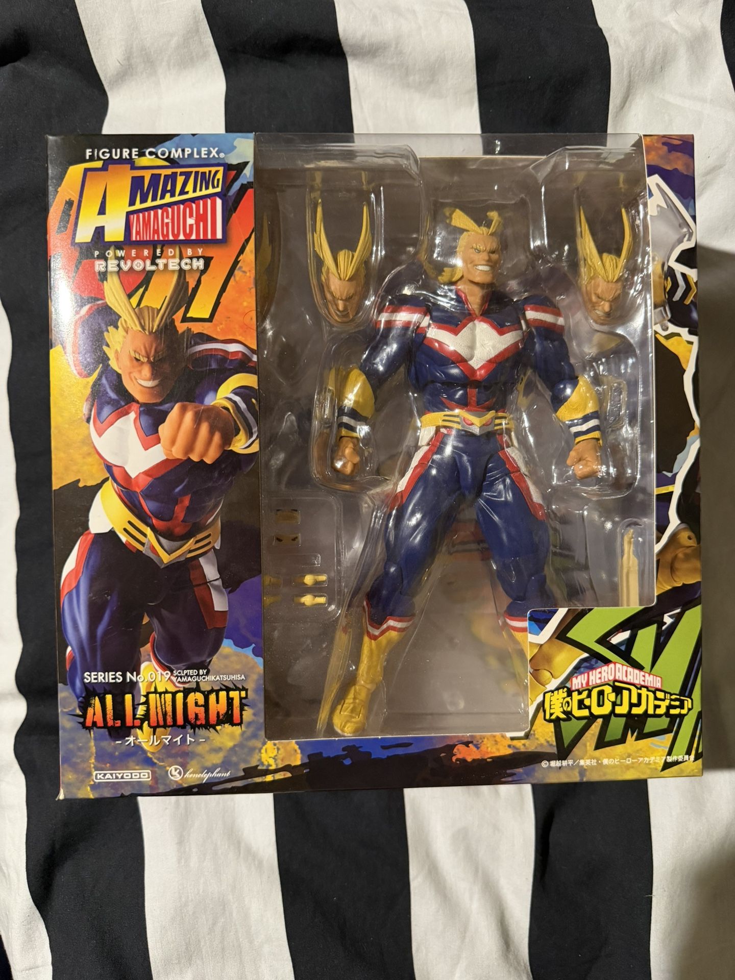 My Hero Academia No.019 Figure AlI Might Kaiyodo Amazing Yamaguchi Revoltech F/S