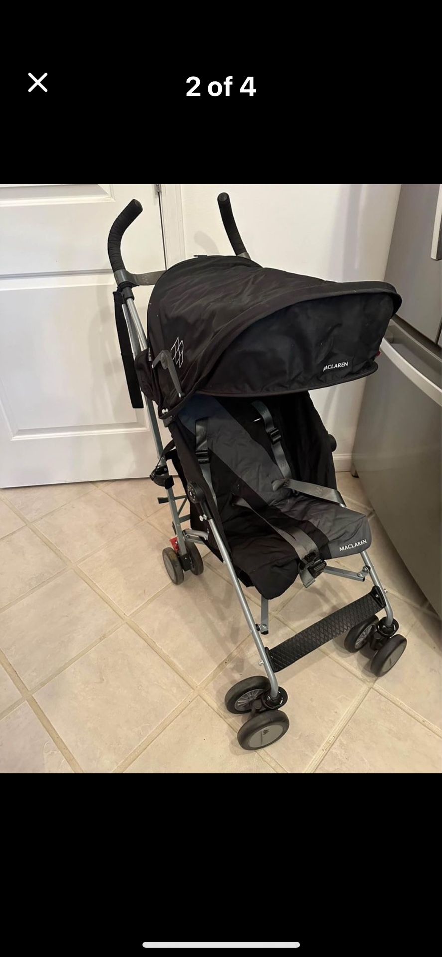 McLarin globetrotter lightweight stroller UPF 50+