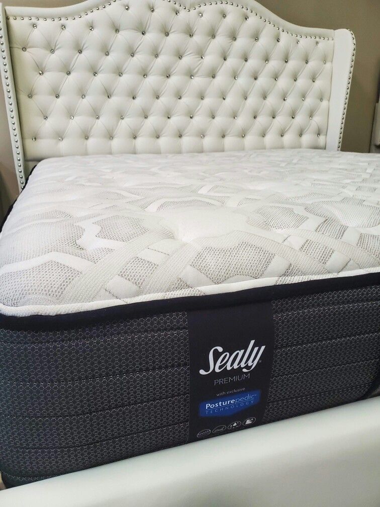 Sealy premium with exclusive 2024 posturepedic technology queen