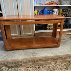 Wood Console Table From Levitz