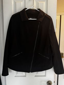 Miss Sixty (M60) Asymmetrical Zip Moto Jacket (XL)