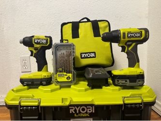Ryobi drill set