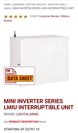 Mini Inverter Series LMIU