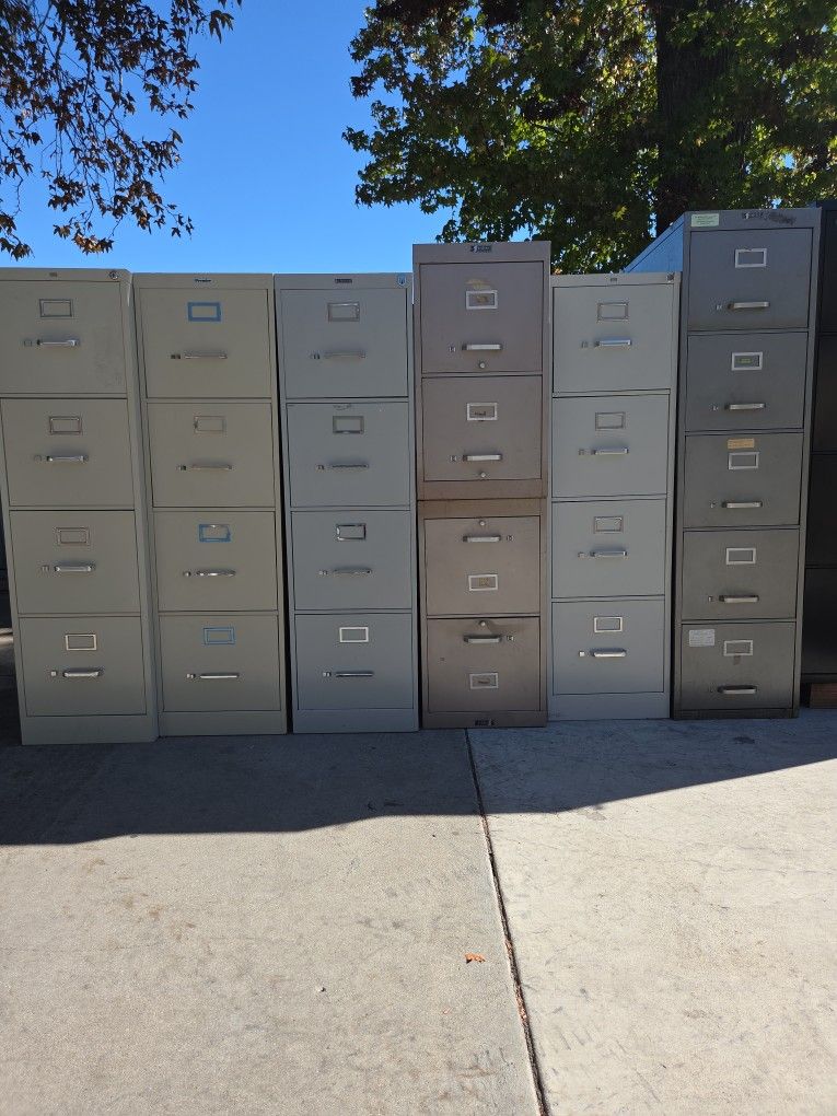 Metal File Cabinets (Fortress, Norwalk, Shaw-Walker, Premier and more