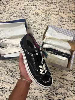 Vans Old Skool Studded Low-Top Sneakers