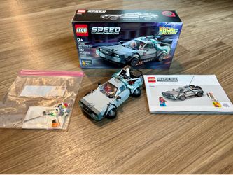LEGO Speed Champions: Back to the Future Time Machine DeLorean (77256)