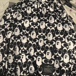 bape coach hoodie 