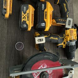 Dewalt Tools And Batteries 