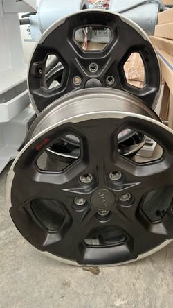 Four Jeep Wrangler Rims Only 
