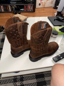 Ariat Work Steel Toe Western Boots Size 11D