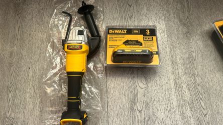 DEWALT 20v Battery With Grinder