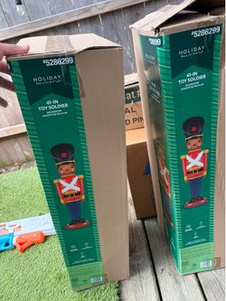 41 inch Christmas toy soldiers
