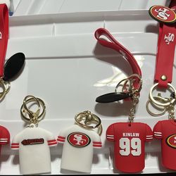 49ers keychain