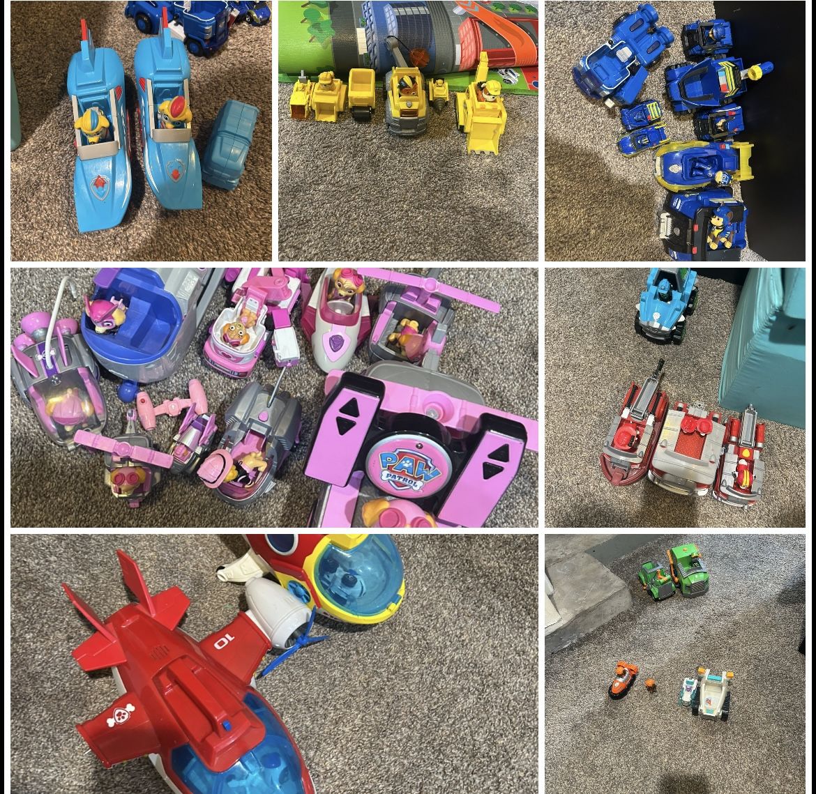 Paw Patrol lot!
