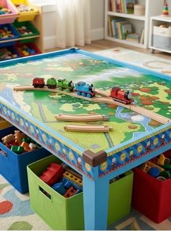 Thomas & Friends Wooden Railway Train Table