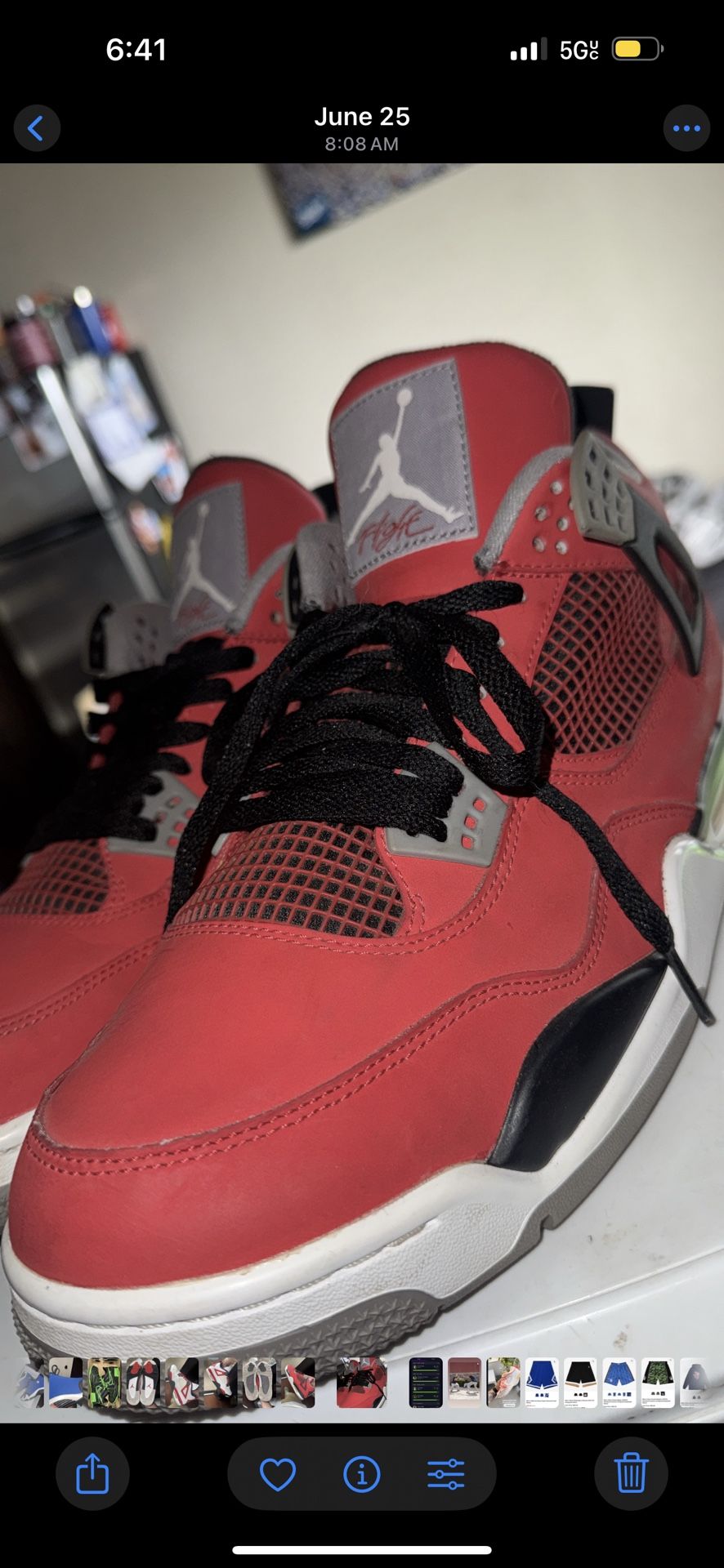 Jordan 4 “toro bravo”