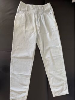 Uniqlo light blue denim jeans