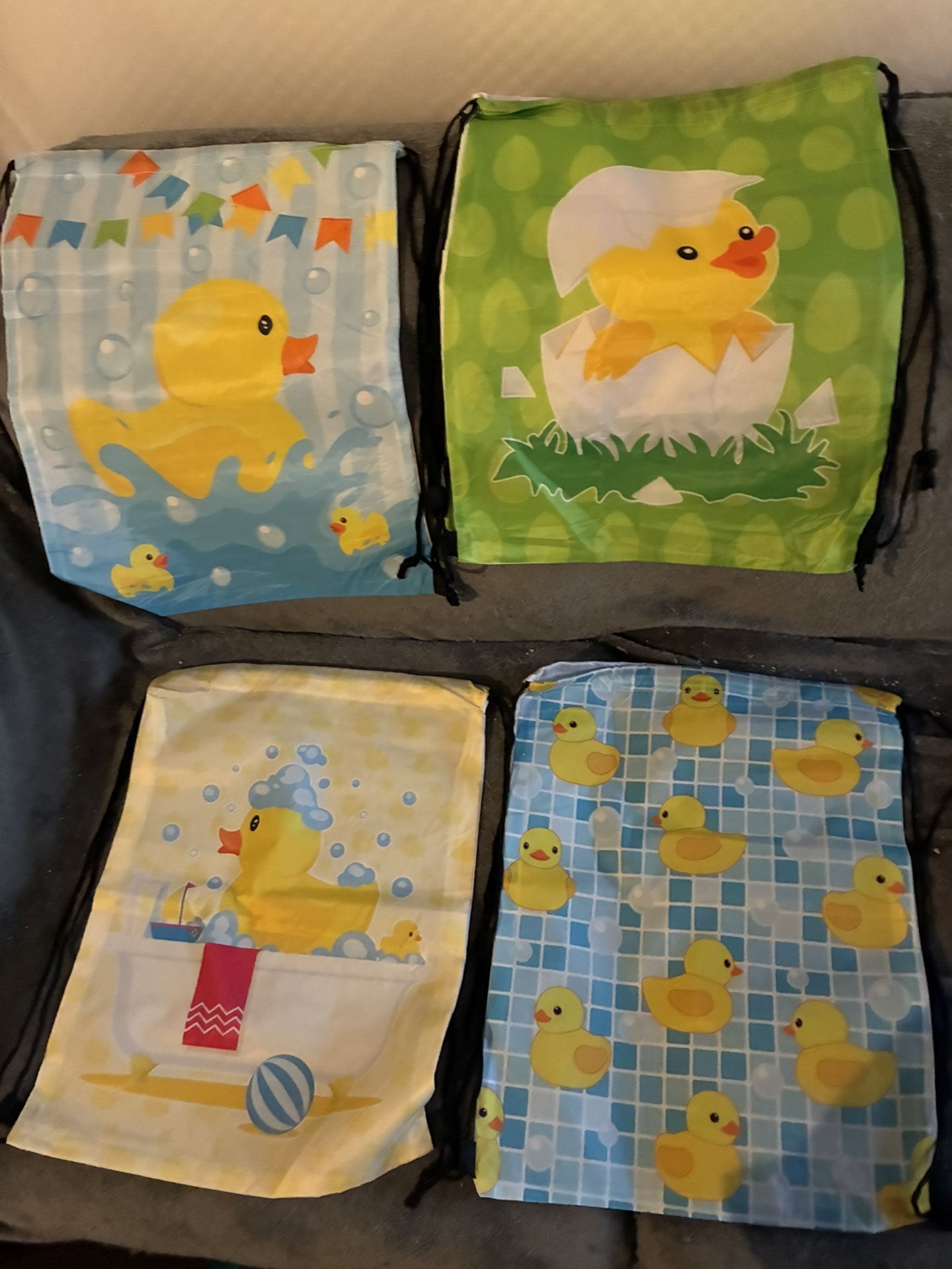 Duck Designed Drawstring Bags