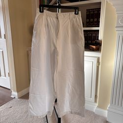 ZARA Women’s Wide-leg crop trousers 