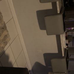 Selling Couch And Four Bar Stools 