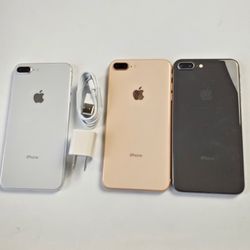 iPhone 8 Plus - UNLOCKED - Like New (Color Choices) 