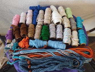 Polyester Macrame Cord Bundle 