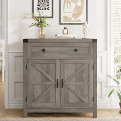 29.9'' W 2-Door Manufactured Wood Accent Cabinet