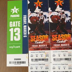 4 Rodeo Tickets w/ parking