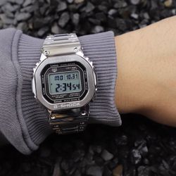 Casio GWM-B5000GD Silver Functional Watch