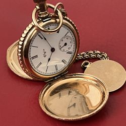 Solid Gold Vintage Pocket Watch 