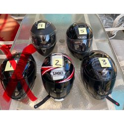 Motorcycle Helmets Used But Priced Great Prices Vary Msg Me