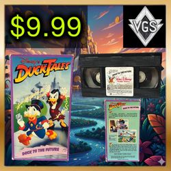 *CLASSIC* DuckTales: Duck to the Future VHS (1989)