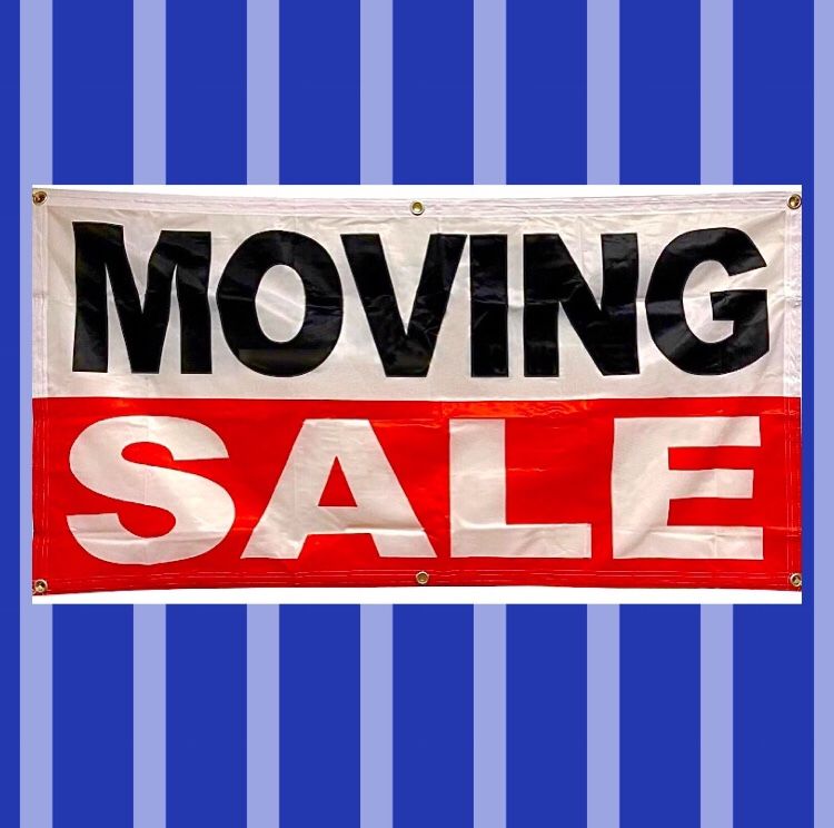 MOVING SALE! 6/7 Saturday 9am-1pm