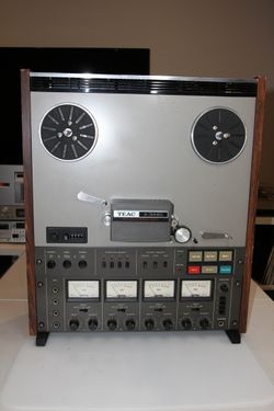 TEAC A-3440 4T/4CH Reel to Reel Tape Deck/Serviced Transport/OEM TEAC NAB Adaps