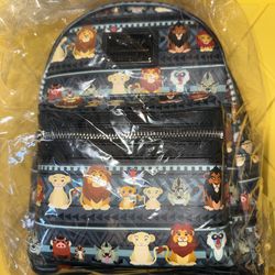 Lion King Chibi Loungefly Backpack