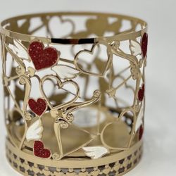 Brand New Heart And Wing Bath&BodyWorks Candle Holder