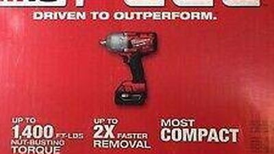 NEW MILWAUKEE 2767-21B M18 FUEL 18V 1/2" HIGH-TOUQUE IMPACT WRENCH KIT