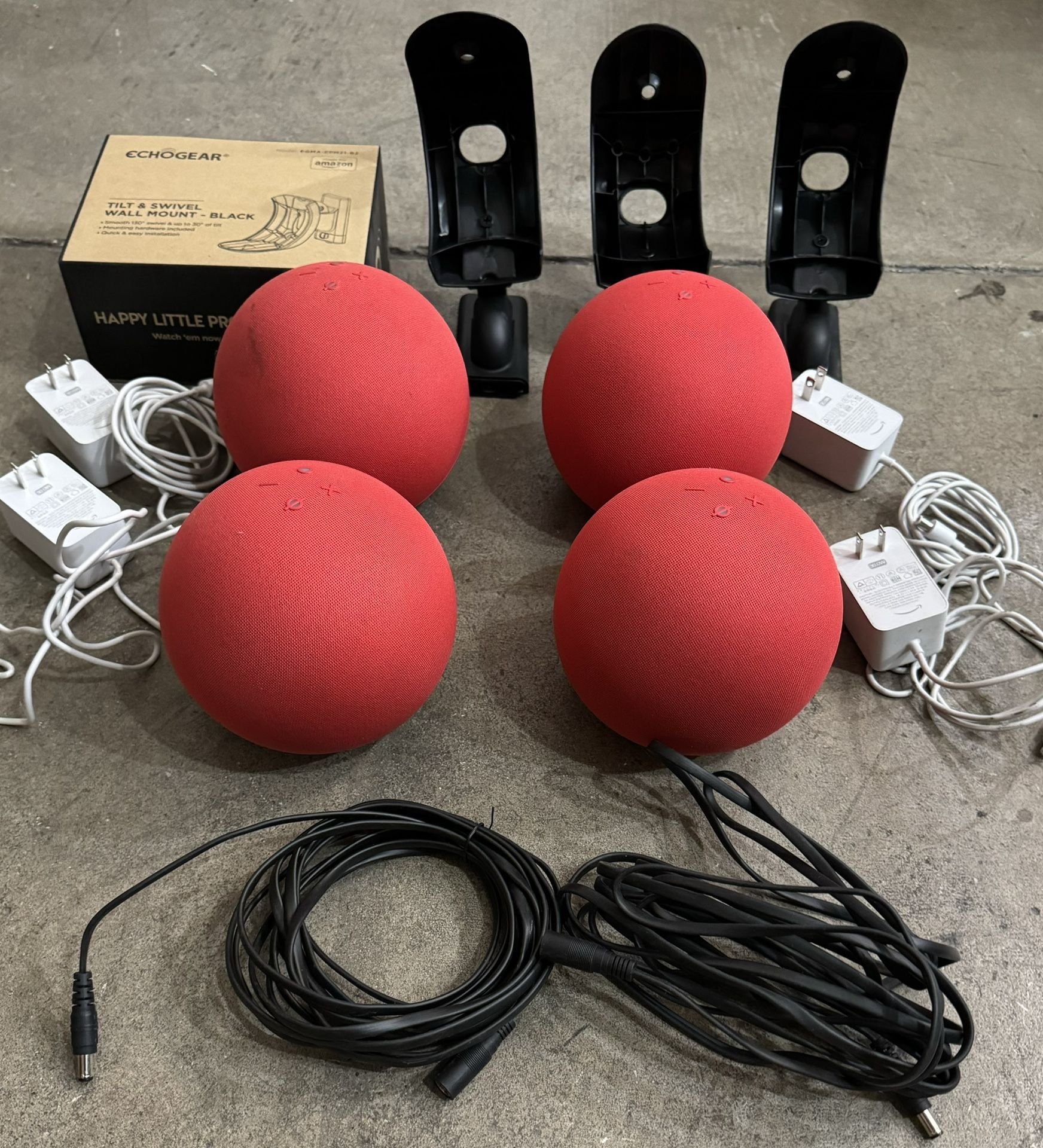 11 x Amazon Echo Speakers and a 5” Echo Show!