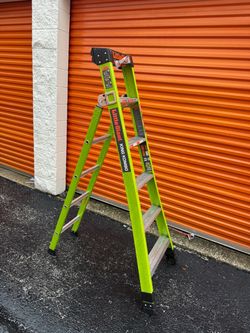Little Giant King Kombo 2.0 Pro 3-in-1, 6-ft ( 13-ft Reach Height) Fiberglass Type 1AA - 375 Ibs. Load Capacity Step lad...