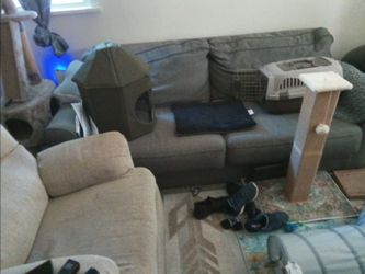 Approximately 7 foot sofa