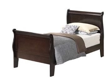 Bed Frame - Twin Sleigh Bed
