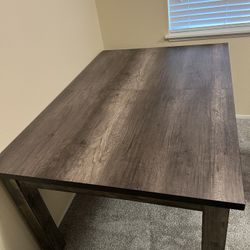 Dining Table With Chair, Ottoman