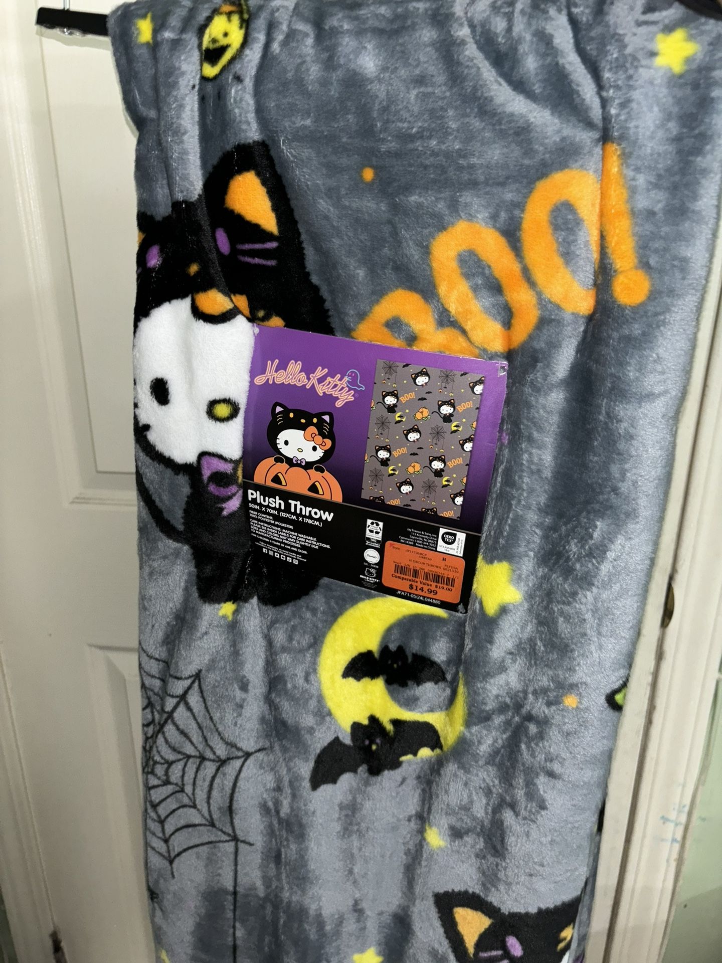 Hello Kitty Burlington Halloween Blanket